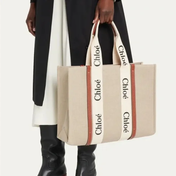 Chloe large Woody Tote - Picture 2 of 5